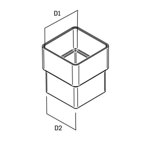 Pipe Connector 304 technical details diagram