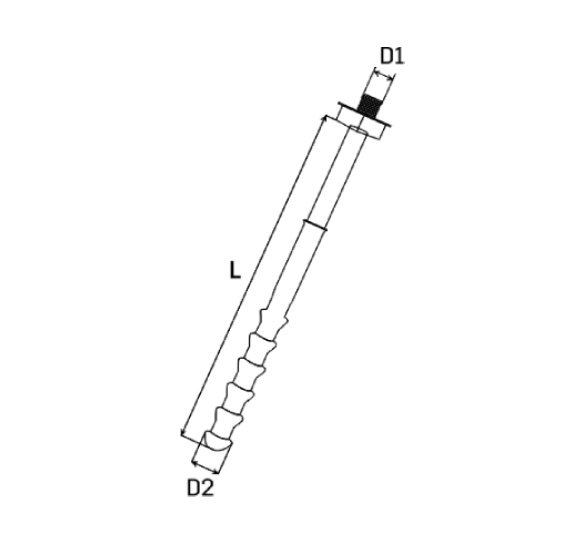 Dowel For Steel Downspout Clamp technical details diagram