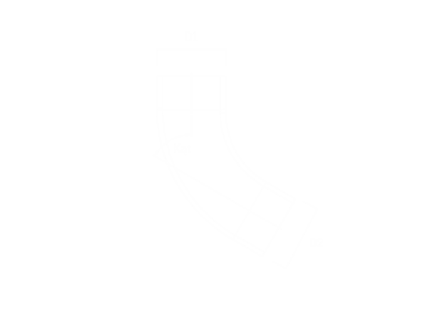 Elbow 2 cross-section diagram