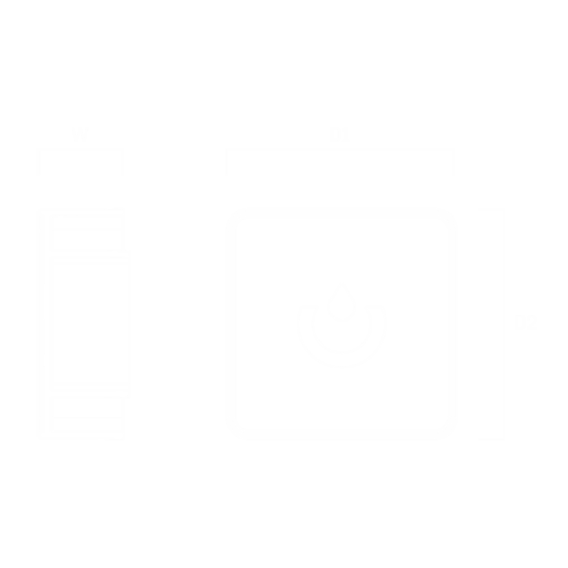 Stopper With A Seal Pvc cross-section diagram