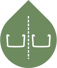 Symmetrical 2-in-1 fittings