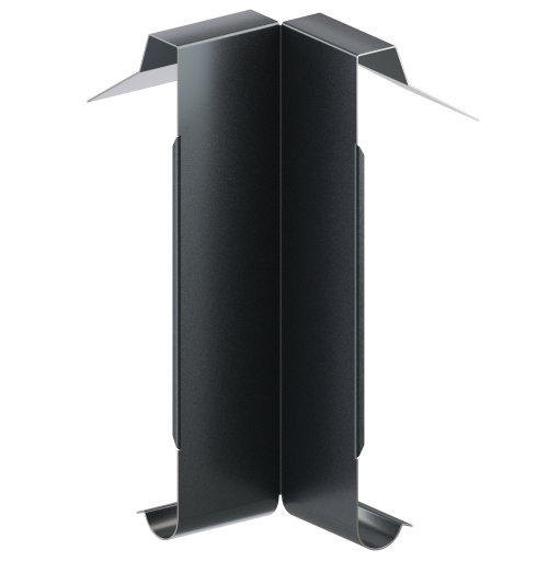 Inner corner of the fascia