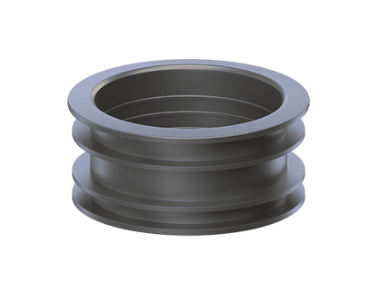 Rubber reducer shoe 90/110