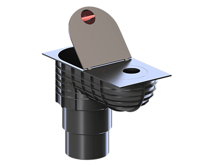 Sedimentation tank sink box